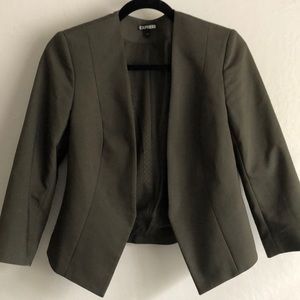Express - Olive Green Blazer